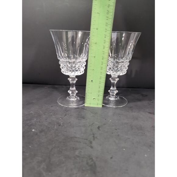 W.M. Dalton Lead Crystal Wine Glasses Set, 24% French Lead, Hand Blown Glassware - Picture 8 of 9